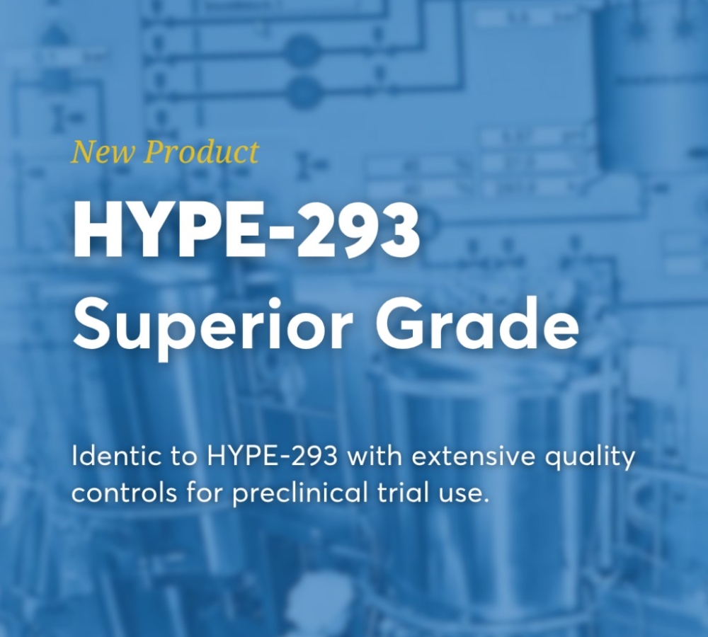 HYPE-293 is now available in Superior Grade quality control